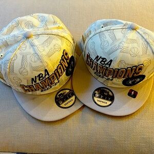 PAIR of New Celtics NBA Champions 2023-2024 hats